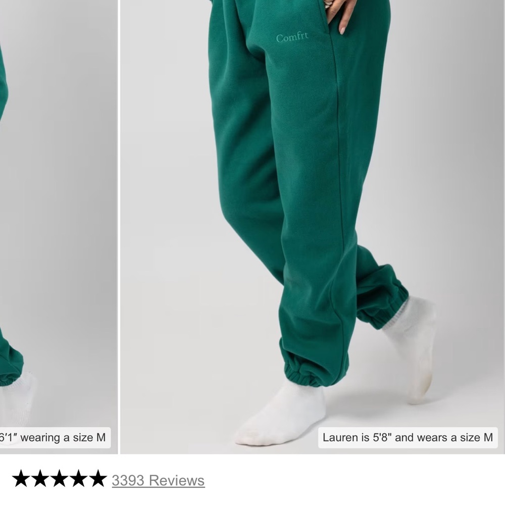 Comfrt Green Sweatpants